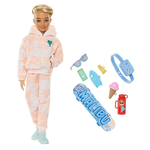 JDD75 Barbie Dream Besties Ana Karakter Bebek Ken - 2