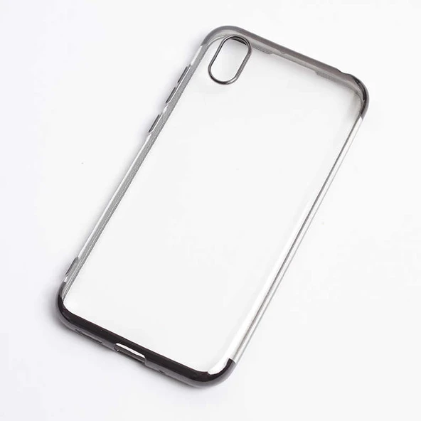 Huawei Y5 2019 / Honor 8S Kılıf Dört Köşeli Lazer Silikon Kılıf - Resim 2