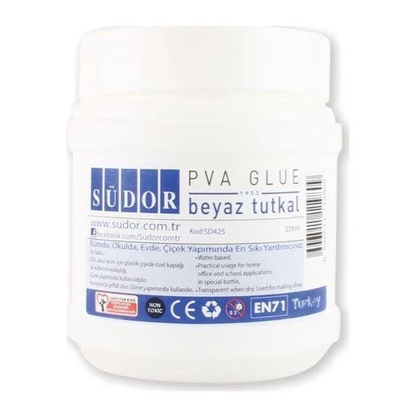 Südor Beyaz Tutkal 250Gr Sd425 (1 adet)