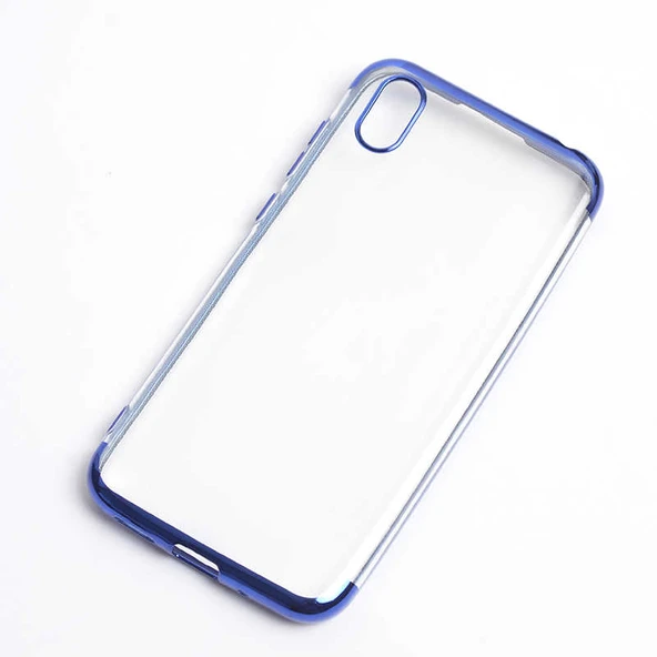 Huawei Y5 2019 / Honor 8S Kılıf Dört Köşeli Lazer Silikon Kılıf - Resim 6