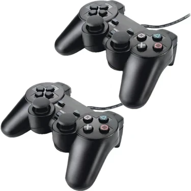 Analog Usb Kablolu Bilgisayar Oyun Kolu - 2