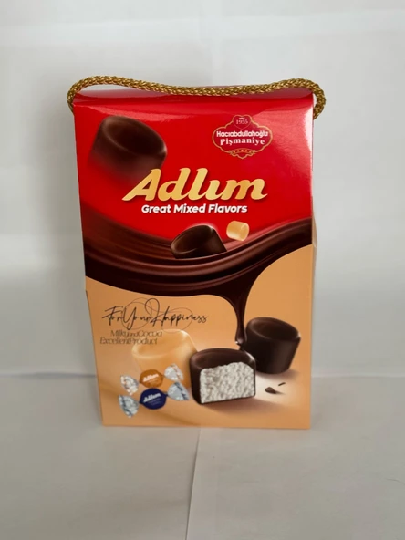 HACIABDULLAHOĞLU PİŞMANİYE ADLIM ÇİKOLATA KAPLI SÜTLÜ VANİLYALI MİX 500GR - Resim 3