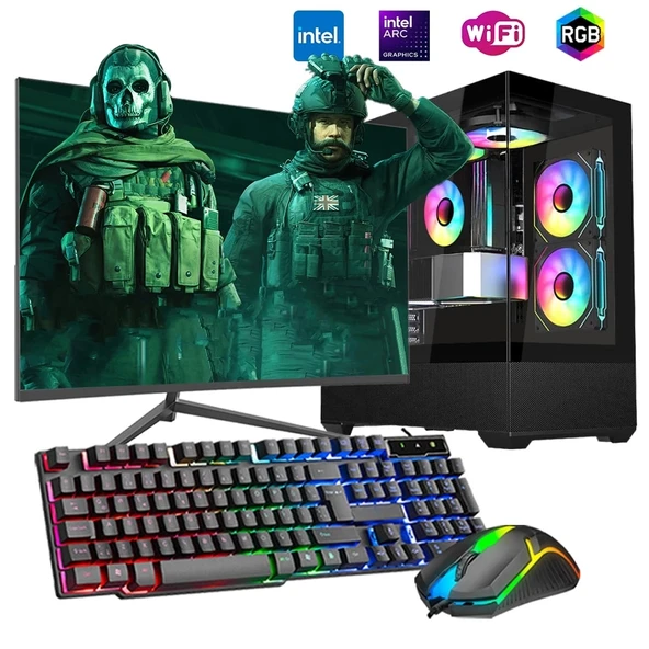 i5 12400F 16GB DDR4 1TB m2 12GB ARC B580 27" 165Hz Mon. Oyun Bilgisayarı ürün görseli