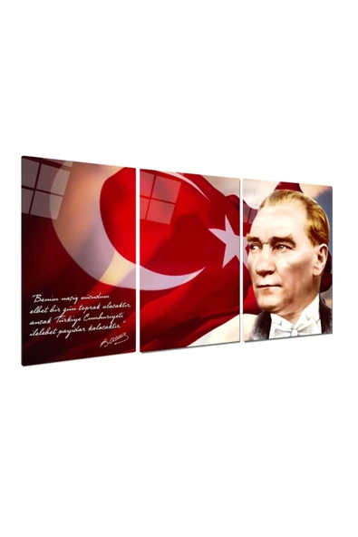 Atatürk Triple Miyrem-Cam Tablo - 2