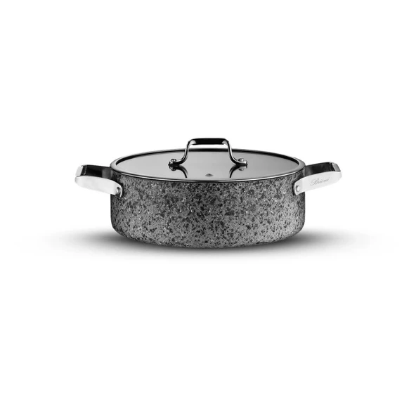 Brioni Stone 26 Cm Basık Tencere SH124