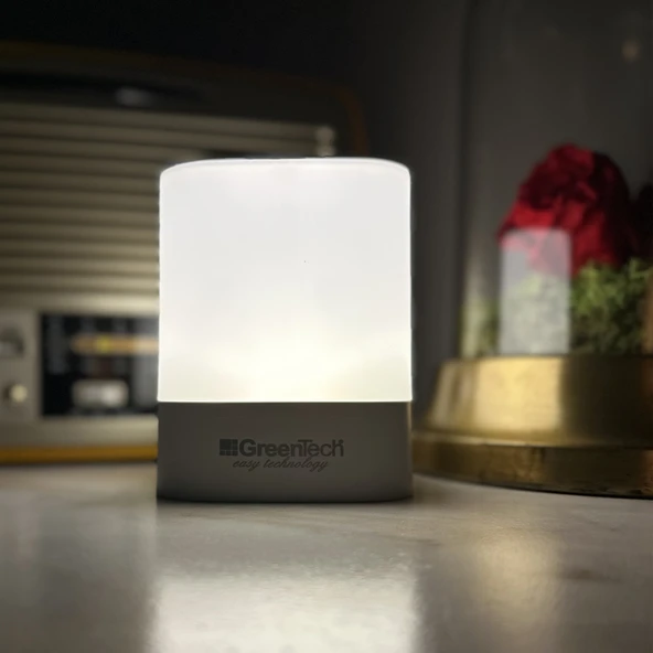 Greentech Masaüstü Şarjlı LED Aydınlatma - Gece Lambası / GT-CL09 - 8