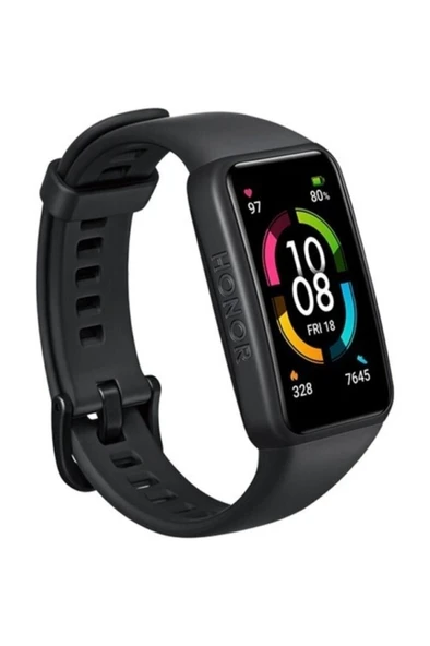 HONOR Band 6 Spor Saat 1.47" Amoled Ekran Meteor Siyah Akıllı Bileklik - 2