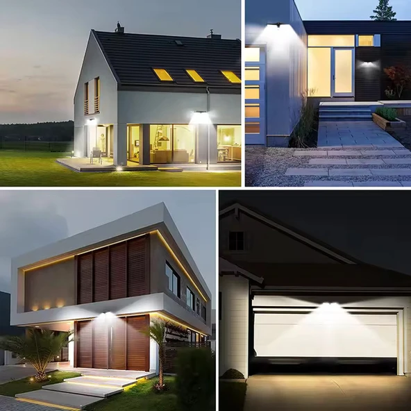 Greentech Güneş Enerjili Hareket Sensörlü, 6 Taraflı 104 Led Aydınlatma / GT-SL13-2 Adet - 9