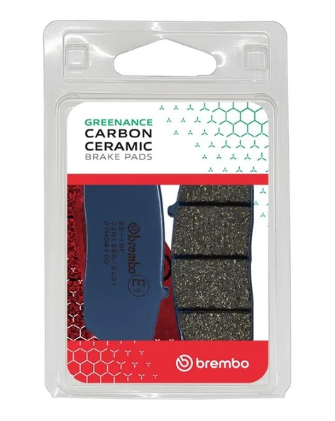 BREMBO HONDA FORZA 250 (2018-2021) KARBON SERAMİK ÖN FREN BALATASI - Resim 2