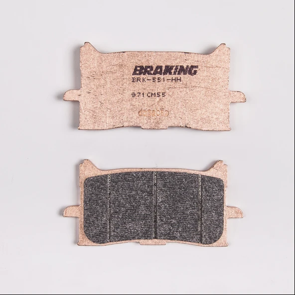 BRAKİNG HONDA FORZA 750 (2020-2022) SİNTERLİ ÖN FREN BALATASI - Resim 2