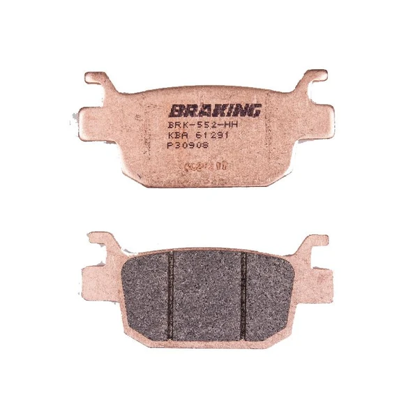 BRAKİNG HONDA SH300İ (2010-2013) SİNTERLİ ARKA FREN BALATASI - Resim 2