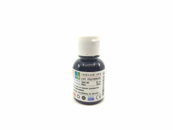 Südor Çini Mürekkebi Mavi 25ml SD02-06 (1 adet)