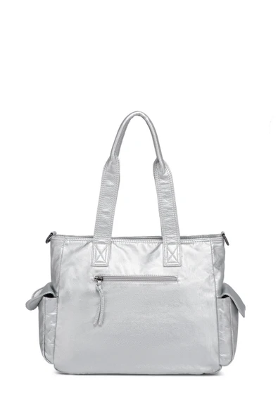 Yıkama Deri Omuz Kadın Çantası 21-k Barcelona 1927 - Resim 3