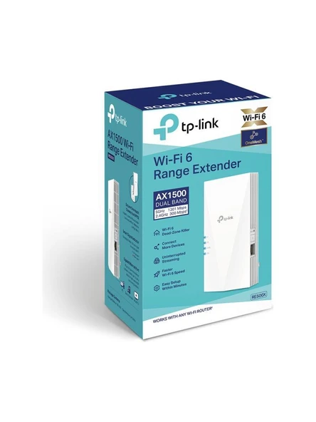 TP-Link RE500X 1500 Mbps Wifi Güçlendirici Teşhir - 3