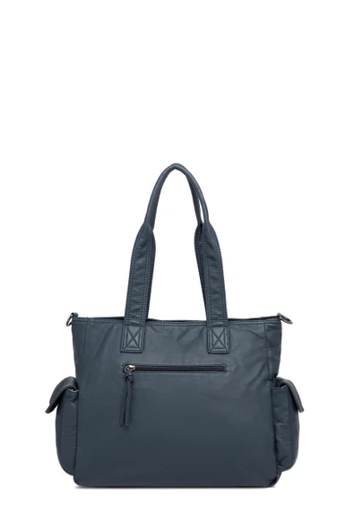 Yıkama Deri Omuz Kadın Çantası 21-k Barcelona 1927 - 3