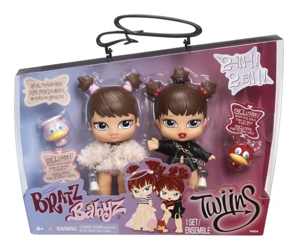 Bratz Babyz Twiins Phoebe ve Roxxi Moda Bebekleri