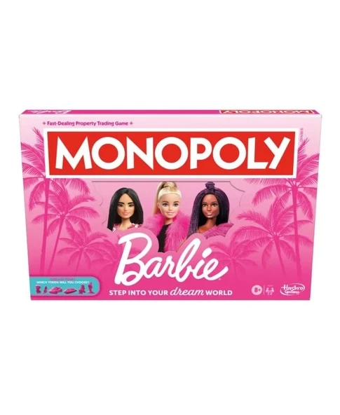 Monopoly - Barbie Ekstra Eğlence ile Renkli Aile Oyunu