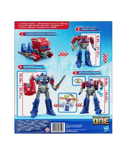 Transformers Power Flip Optimus Prime Orion Pax Oyuncak - 8