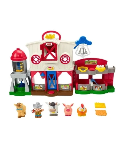 Fisher-Price - Little People Hayvanları Koruma Çiftliği Oyun Seti Multi
