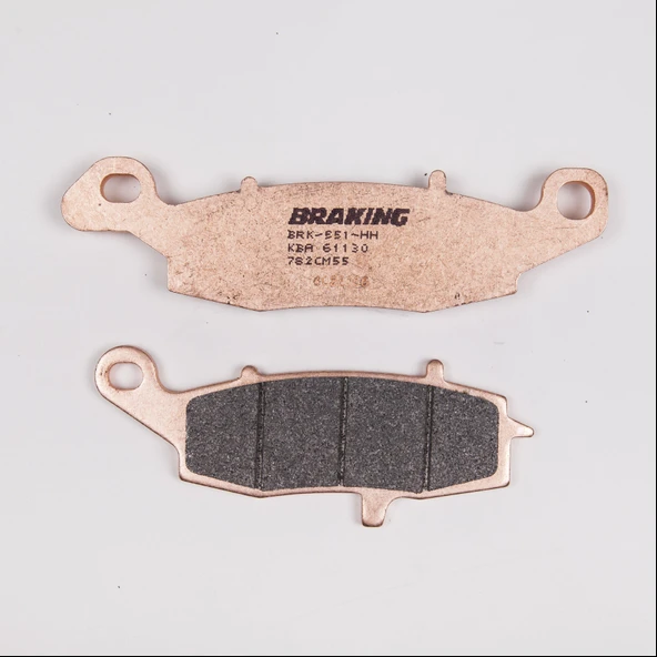 BRAKİNG KAWASAKİ 650 VERSYC (2007-2014) SİNTERLİ SOL ÖN FREN BALATASI