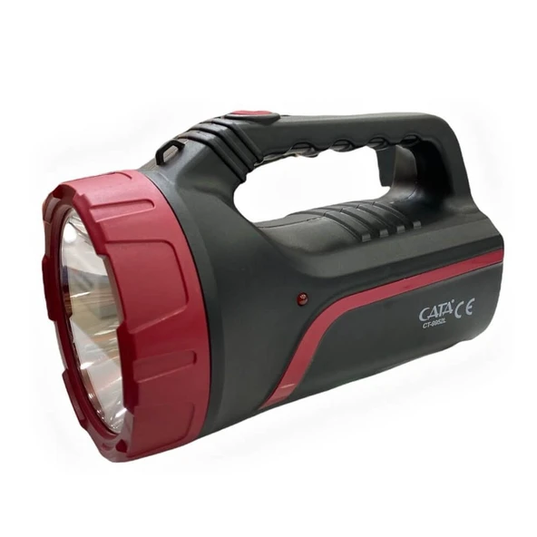 CATA CT - 9952 Şarjlı Gemici Güçlü Led Işık Kamp Lambası Power Led El Feneri