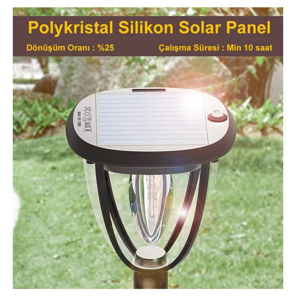 Greentech Güneş Enerjili LED Aydınlatma 2 Adet / GT-SL21 - 9