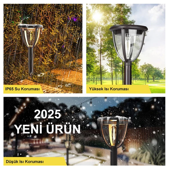 Greentech Güneş Enerjili LED Aydınlatma 2 Adet / GT-SL21 - 10