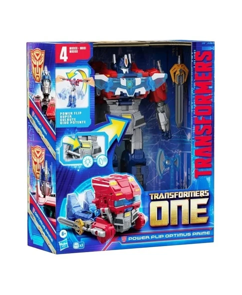 Transformers Power Flip Optimus Prime Orion Pax Oyuncak - 9