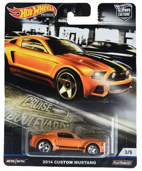 Hot Wheels Cruise Boulevard 2014 Özel Mustang Araba