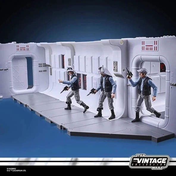 Star Wars Vintage Koleksiyonu Yeni Bir Umut Geçici IV Koridor Oyun Seti - 3