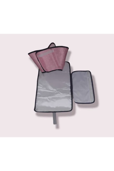 Babyjem 2 Fonksiyonlu Bebek Alt Açma Minder Matı Pembe - 3