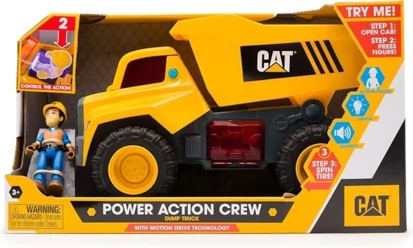 CAT İnşaat Oyuncakları Elektrikli Damperli Kamyon - 2