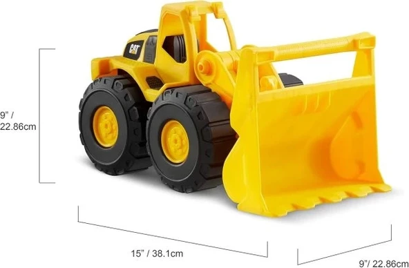 CAT İnşaat Oyuncakları Dayanıklı İnşaat Makineleri Tough Rigs Wheel Loader