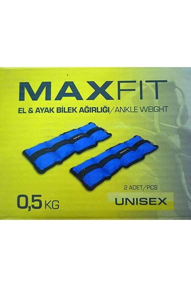Maxfix Kas Geliştirici El Ve Ayak Bilek Ağırlığı 0.5 Kg 2 Adet MAXFIT