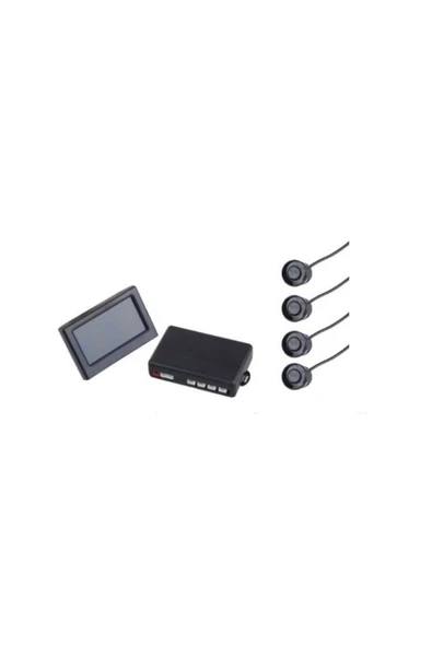 Autoware Renkli Lcd Ekranlı Türkçe Sesli Park Sensörü