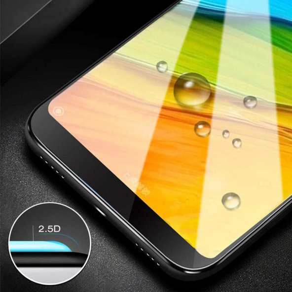 Xiaomi Redmi 5 Plus Zore Kenarları Kırılmaya Dayanıklı Cam Ekran Koruyucu - 2