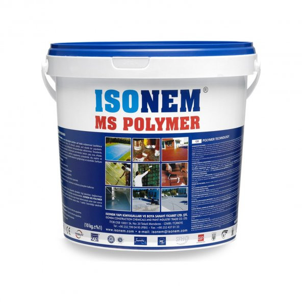 Isonem MS POLYMER SPREY Püskürtülebilir 300 Elastik Su Yalıtım Malzemesi 0,5 Lt