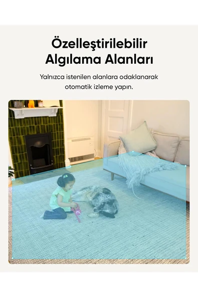 Anker Eufy Security C220 360 Derece Dönebilen Kızılötesi Gece Görüşlü Ip Kamera - T8w1 ( Türkiy - 4