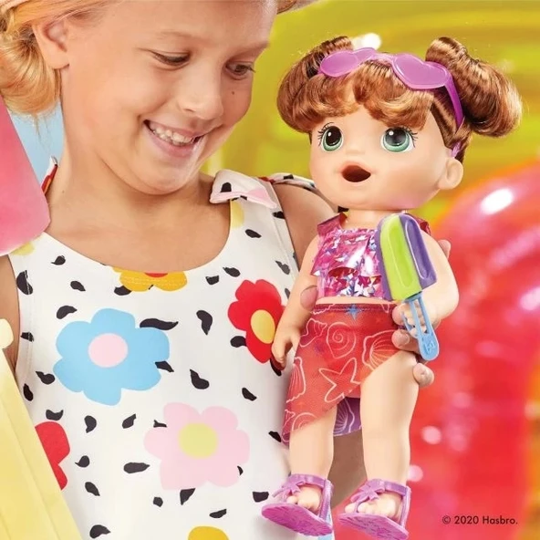 Baby Alive Sunshine Atıştırmalıkları Oyuncak Bebek Yeme ve Kaka Yapma - 8