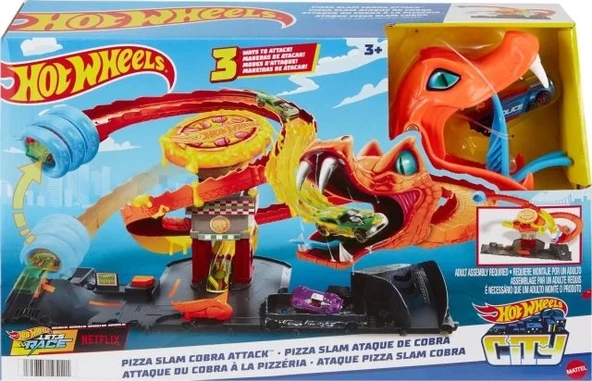 Hot Wheels City Oyuncak 1:64 Araba Pist Seti - 8