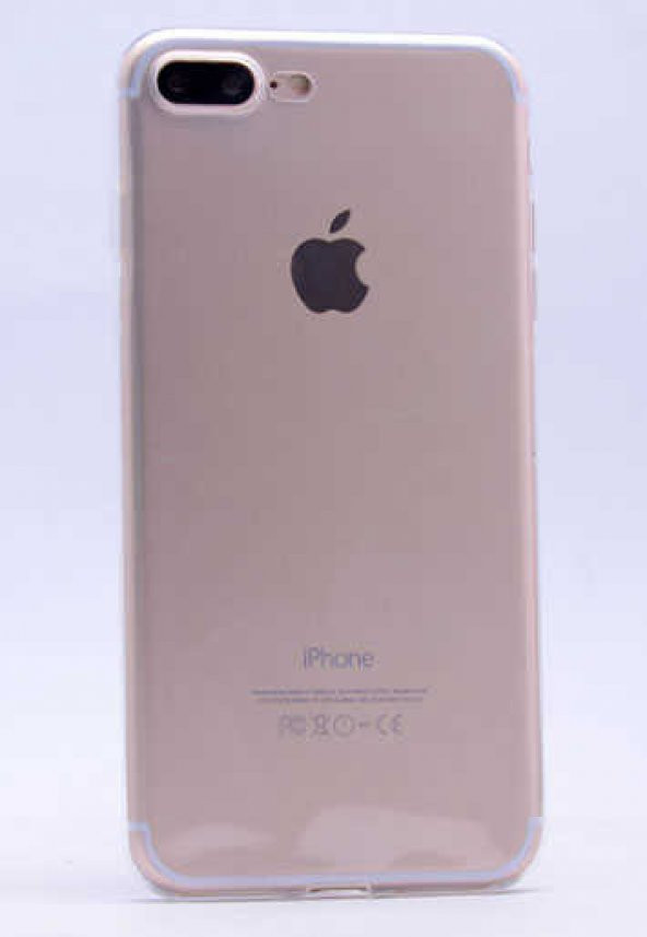 Apple iPhone 7 Plus Kılıf Zore Ultra İnce Silikon Kapak 0.2 mm - 4
