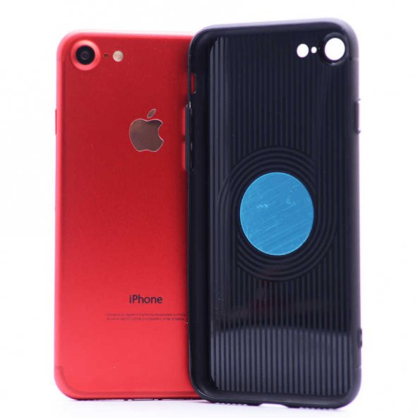 Apple iPhone 7 Plus Kılıf Zore Time Magnet Silikon - 9