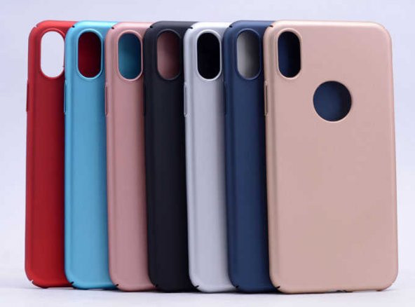 Apple iPhone X Kılıf Zore 3A Rubber Kapak - 5