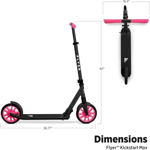 Flyer Kickstart Max, Kick Scooteri - 5