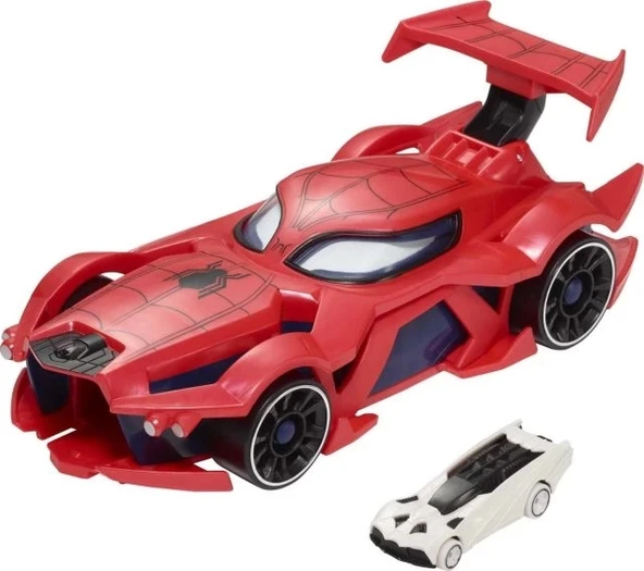 Hot Wheels Marvel Spider-Man Oyuncak Arabası Spider-Man Web-Car Launcher