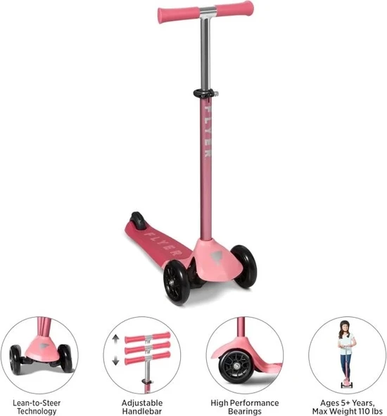 Flyer Planör Pro, Çocuk Scooter 5+ Yaş - 2