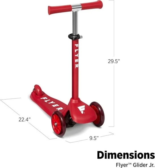 Flyer Glider Jr.  Scooter'ı - 4