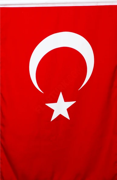 Sopalı Türk Bayrağı 30x45 cm Alpaka Kumaş 50 Adet+5 Adet HEDİYE - 2