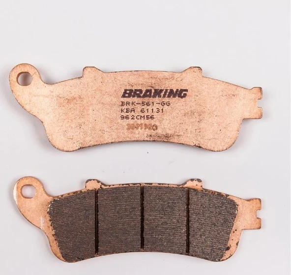 BRAKİNG HONDA GL1800 GOLDWİNG F6C (2014-2017) SİNTERLİ ARKA FREN BALATASI - Resim 3