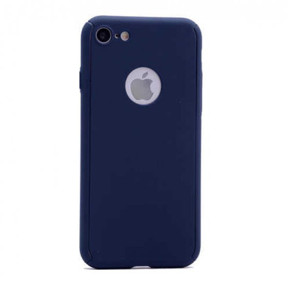 Apple iPhone 7 Plus Kılıf Zore 360 3 Parçalı Rubber Koruma - 10
